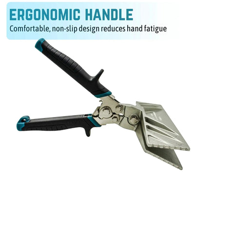 9 Inch Zinc Alloy Hand Seamer Tool for Bending and Folding Aluminum and Vinyl Roof Flashing Coil and Fascia Heavy Duty