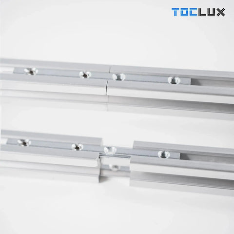Eight Pack 2020 Extrusion Straight Connectors For 8020 Aluminum Profiles T Slot V Slot Systems Corner Brackets With Screws Heavy Duty