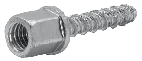 3/8 In Threaded Rod Anchor For Concrete Vertical Installations, 1/4 In By 1-1/2 In, One Piece Design, Pilot Hole Required