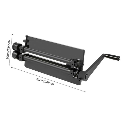 Heavy Duty Gear Driven Sheet Metal Bead Roller Machine With 12 Inch Bench And 6 Die Set Manual Bead Roller Press