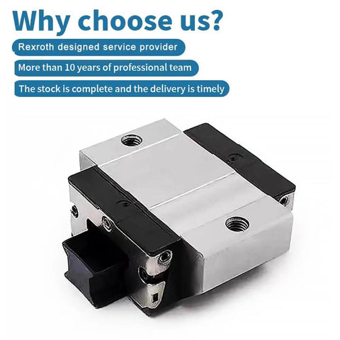 FKS Short Ball Slider Linear Guide Block 1pc, sealed bearing block for precise motion, shown in close-up