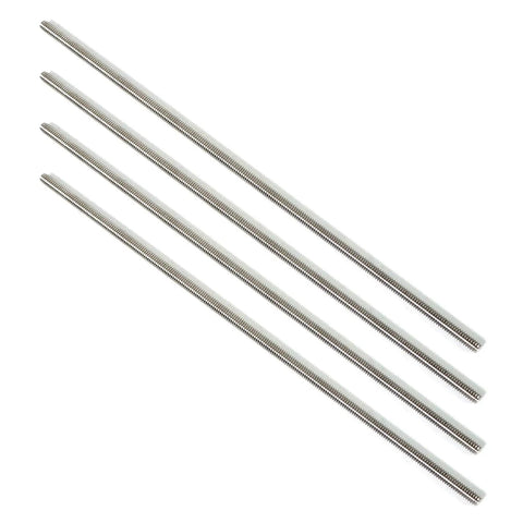 Quarter Inch Threaded Rod stainless steel threaded rod 1/4 inch - 12 in 4 Pack 🍁...