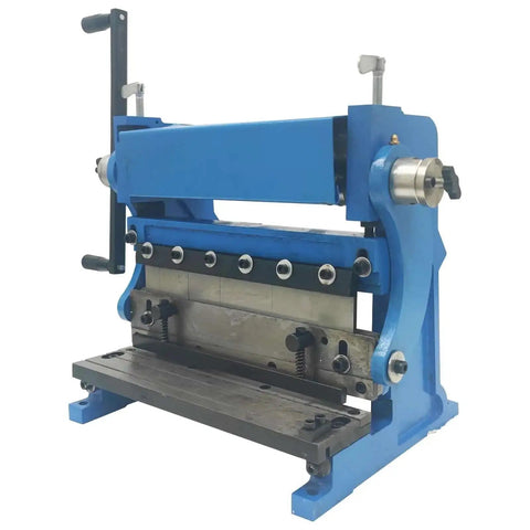 All In One Sheet Metal Brake Shear And Slip Roll Machine 3 In 1 Bender Cutter Roller For Steel Plate 1mm 20 Gauge Capacity