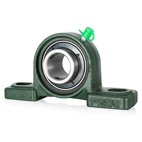 Pillow Block Bearing With 1 Inch Shaft Bore And Solid Cast Iron Base For Self Aligning UCP205-12 Swamp Cooler Parts Pack Of 2