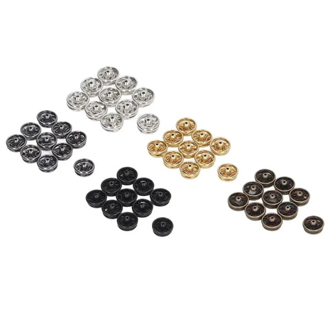100 Pack 5mm Mini Metal Snap Buttons Fasteners In Five Colors Anti Rust Lightweight And Durable Easy To Use And Carry