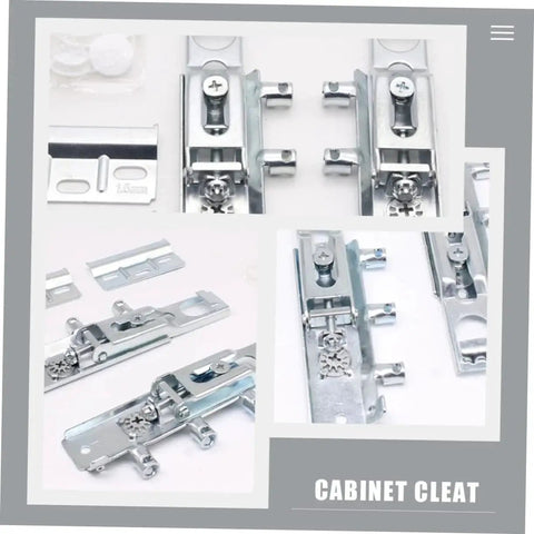 Heavy Duty Hidden Cabinet Hinges Set 2 Pieces For Kitchen Cabinets With Cold Rolled Steel Construction Built To Last