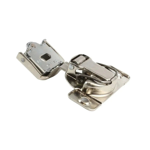 50 Pack Cabinet Hinges With Soft Close, 108 Degree Opening, 1 Inch Overlay, Compact Screw On Design, 3 Way Adjustable Hinge