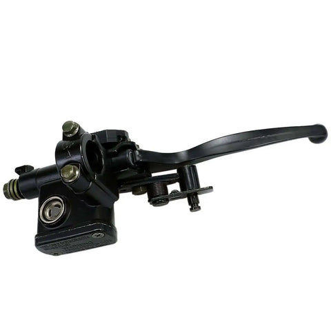 Left Hydraulic Brake Master Cylinder Lever Pump Replacement For 50cc To 250cc ATVs Quad Dirt Bikes Moped And More Durable High Quality