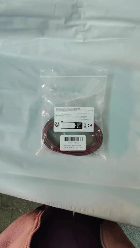 Packaged Six Pack 1.5 Meter Stepper Motor Cables XH2.54 4P To XH2.0 6P color wires for 3D printer with label visible