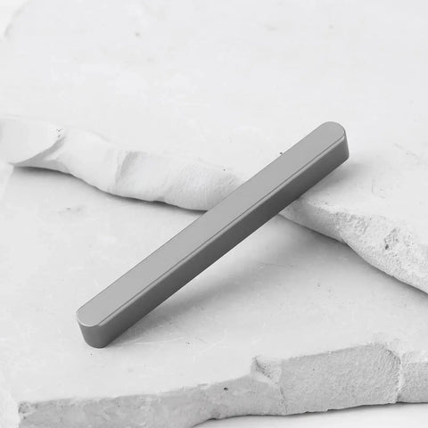Single steel key from Eight Piece Go Kart Woodruff Key Set 6mm x 6mm x 60mm for Racing And DIY Maintenance on white background