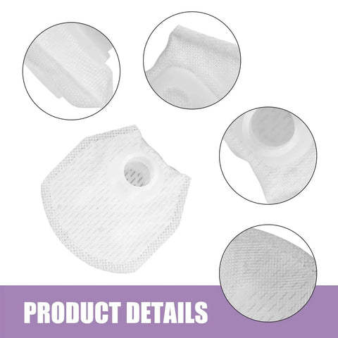 Close-up view of 3 Pack Fuel Pump Strainer Filter For Suzuki Vehicles OEM Replacement 15420-05H00 showing mesh material and details