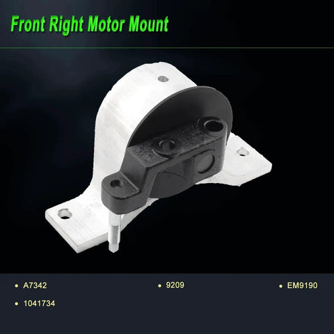 Engine Motor Mount Kit For 2002 2003 2004 2005 2006 Nissan Altima 2.5L Replacement A7340 A7341 A7342 A7343 Set Of 4 Front Right Mount