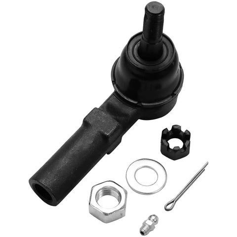 Tie rod end from Front 6-Piece Wheel Hub & Bearing Kit 2 Hubs with Bearings and 4 Tie Rods for Buick LeSabre Lucerne