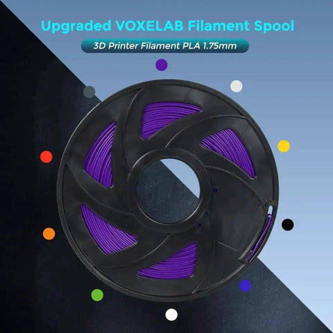 Premium 1.75mm PLA Pro Filament For 3D Printing Purple, 1kg Spool, Dimensional Accuracy Within 0.02mm, ClogFree BubbleFree TangleFree Low Warping, Smooth Finish For FDM Printers.