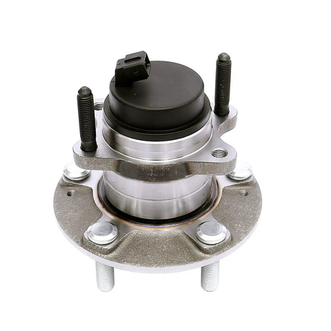 Rear Wheel Bearing Hub Assembly Set Of 2 For 2010 2013 Kia Forte, 2010 2013 Kia Koup, 2012 2013 Kia Forte5 Left Or Right Side, 5 Lug Replaces 512436 HA590397 BR930835 051-6377 527 close-up view