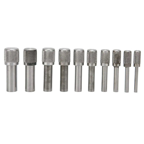 Disc Cutter Set With Seventeen Dies For Metal Forming Punch Die Discs Durable Steel Construction Ideal For DIYers And Jewelry Makers