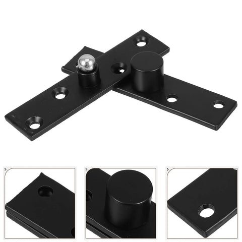 Invisible 360 Degree Hidden Door Pivot Hinge For Wooden Doors And Cabinets Stainless Steel Center Pivot Hardware