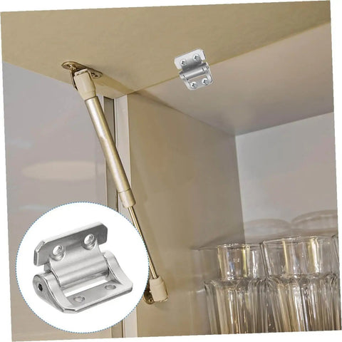 Thickened Zinc Alloy Cabinet Hinge With Damping And Positioning Heavy Duty Kitchen Door Hinge installed for soft close cabinets.