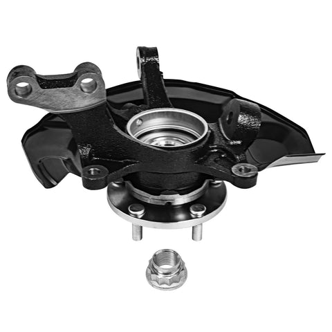 FWD Front Steering Knuckles And Wheel Hub Bearings Replacement Kit For 2004 2005 2006 2007 Toyota Highlander 2pc Set shown separately