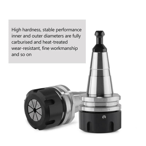 ISO30 Balance Collet Chuck ER32 45L High Speed G2.5 30000RPM CNC Tool Holder Stainless Steel With Pull Stud For Milling Lathe