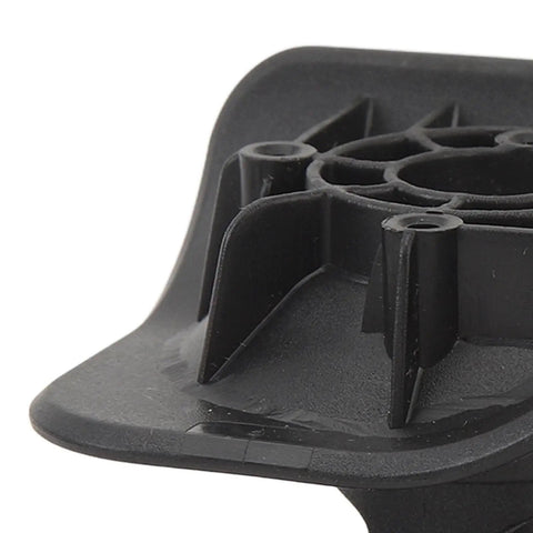 Close-up of mounting base of Luggage Wheel Replacement Set Of 2 Easy To Install Suitcase Caster Wheels. Durable ABS material.