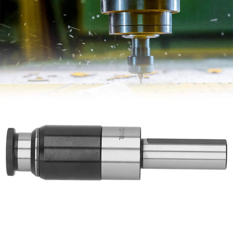 Beefed Up Heavy Duty GT12 Collet Chuck Holder With Straight Shank Tapping Tool Overload Protection Telescopic Buffer For CNC Lathe
