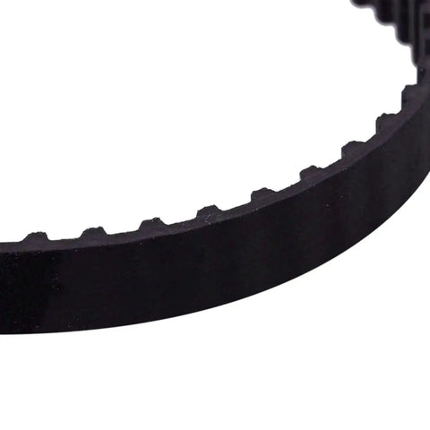Close-up of Premium 10mm Wide Timing Belt With 50 Teeth And 254mm Length 5.08mm Pitch Replacement Part For 3D Printers And Hobby CNC Rigs Durable Rubber Drive Belt No1973.