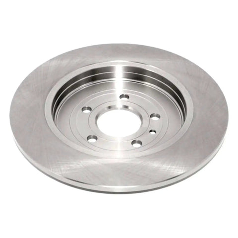 Rear Solid Brake Rotor for Pro Grade Beefed Up Braking with Forged Flange for Precise Fit ABS Signaling for Reliable Braking
