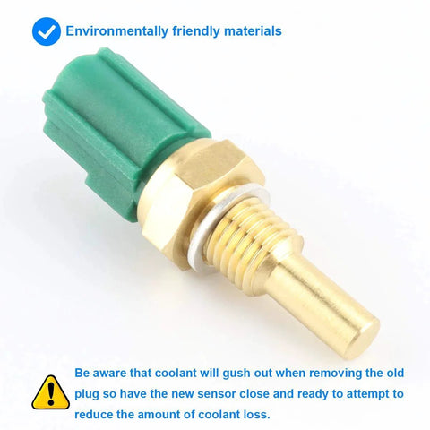 Engine Coolant Temperature Sensor ECT Replacement For Toyota Lexus Mazda Cars And SUVs Compatible With 4Runner Avalon Camry