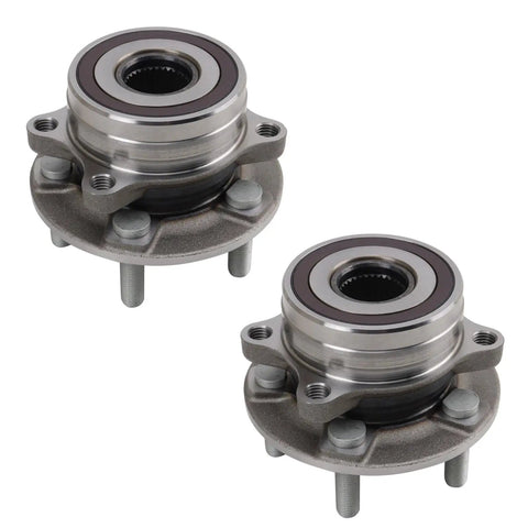 Rear Left And Right Wheel Bearing And Hub Assembly Set For 2020 To 2025 Ford Explorer Police Interceptor Utility And Lincoln Aviator