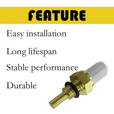 Direct Fit Coolant Temperature Sensor For Honda And Acura Vehicles GolTHd Replacement with features list