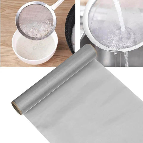 Premium 304 Stainless Steel Woven Wire Mesh Filter Screen 200 Mesh For Filtration Cloth 12 By 40 Inches shown in use