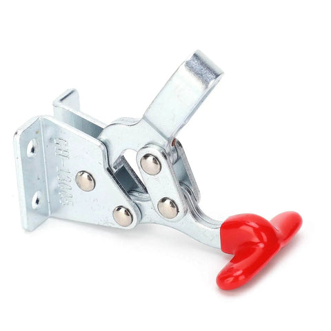 Heavy Duty Quick Release Clamp For Woodworking Jigs And Fixtures, Hold Down Toggle Clamp With Horizontal Elbow Design, 2 Piece Set view