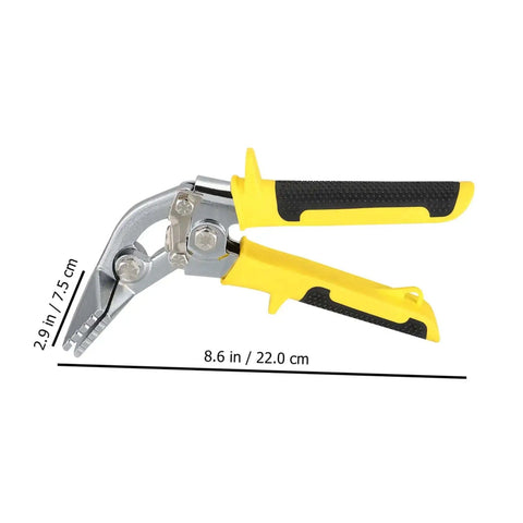 Heavy Duty Hand Seamer Tool For Bending And Flattening Metal With Durable Construction And Precise Clamping Depth, ergonomic handle