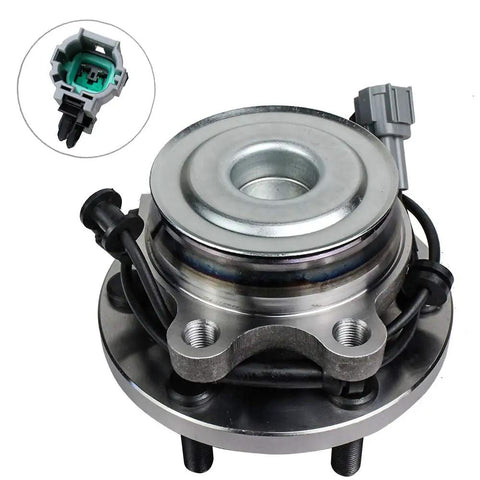 Front Wheel Hub And Bearing Assembly 515064 For 2WD Nissan Frontier 2005-2018, Pathfinder, Xterra, Suzuki Equator, 6 Lug With ABS