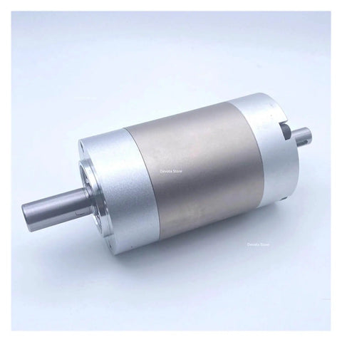 60Mm Double Shaft Planetary Gearbox PLS60 Precision Reduction Gearbox with 80 to 1 Ratio, ideal for industrial robotics and CNC applications