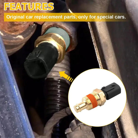 Engine Coolant Temperature Sensor Replacement For Jeep Wrangler Durango Challenger OEM 5149096AB 5149077AB 68045803AA Copper Body