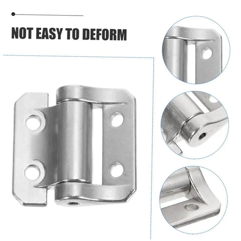 Corner Cabinet Hinge With Soft Close Function Thickened Door Hinge for kitchen cabinets and furniture, metal and wood installation view.