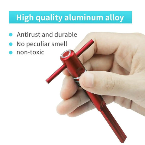 Pro Grade Ignition Switch Housing Alignment Tool For 2014 To 2020 Touring Motorcycles Red Aluminum Alloy Construction