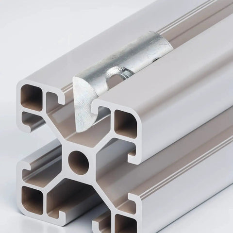 20 Pack 1/4-20 T Slot Nuts With Ball Spring Roll In Steel on 10 Series Aluminum Extrusion