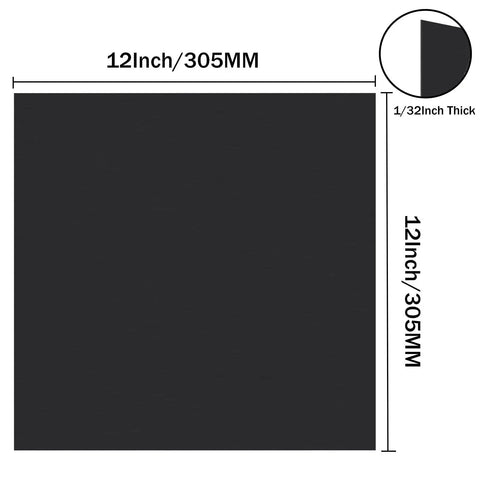 Black Anodized Aluminum Sheet For Laser Engraving 12 By 12 Inches 0.8 Mm Thick 5052 Aluminum Crafting Plates Engraving Blanks