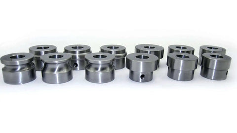 Bead Roller Dies and Flange Dies Kit for 7/8 Inch Bead Rollers 22mm Shafts Includes Bead Mandrels in 1/4 3/8 and 1/2 Inch and Flange Mandrels