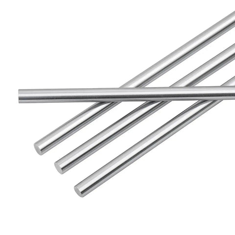 Four 400mm linear motion rods for 20 Pcs Pack 8mm Linear Motion Rod Shaft Guide Set With Four 400mm Rails Eight SCS8UU Linear Slide Blocks And Eight SK8 Rod Rail Supports For 3D Printers And DIY CNC Machinery.