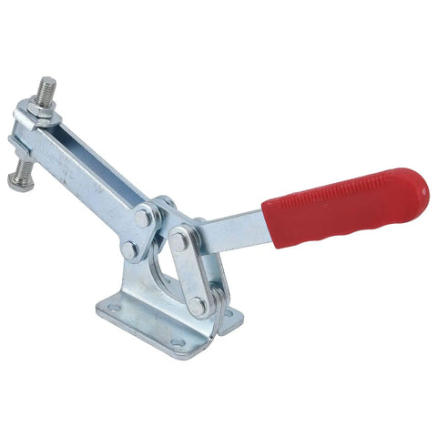 630Kg Holding Force Quick Release Toggle Clamp For Jigs And Fixtures, Horizontal Clamp With Iron And Plastic Construction