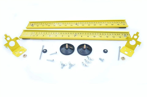 31 Inch Adjustable Paracord Jig, Lightweight Aluminum, Do It All Tool For Making Bracelets, Keychains, Belts, Slings, Straps And More