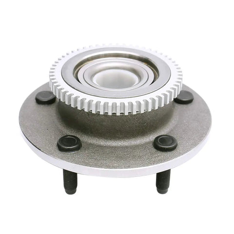 Front view of Front Wheel Bearing Hub Assembly For 2000 2001 Dodge Ram 1500 2WD 5 Lug Front Position Left Or Right Fits OE Quality ISO Certified Ready To Install Bolt On Replacement