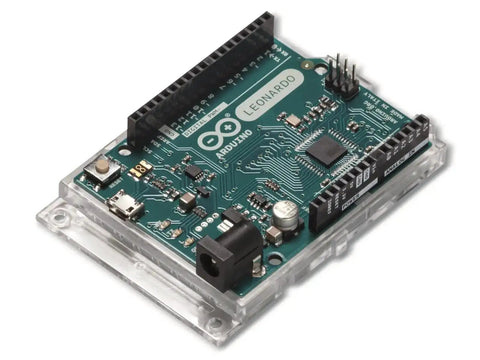 Leonardo Style Microcontroller Board With Headers For Do It Yourself Projects ATmega32U4 At 16MHz 20 Digital IO Pins 7 PWM USB HID
