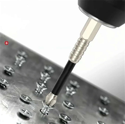 Magnetic Screwdriver Drill Bit Set Pro Grade with Anti Slip Grip and Heavy Duty Alloy Steel 60HRC, Keeps Screws In Place for Easy One Handed Driving.