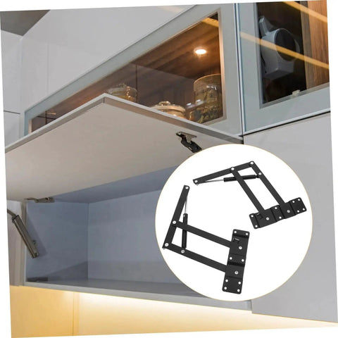 Drop Leaf Hinge Set One Pair For Cabinets And Folding Furniture Built To Last Ideal For Folding Beds Sofas And Lifting Doors With Easy Installation And High Load Capacity Spring Loaded Cupboard Hinges By Romisbaba on kitchen cabinet