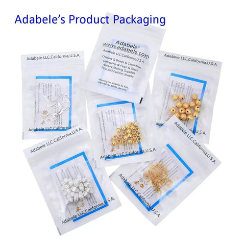 500 Pcs 4mm Sterling Silver Plated Brass Corrugated Round Bead Spacers For DIY Jewelry Making Tiny Beads Craft Supplies Set CF10-4 packaging
